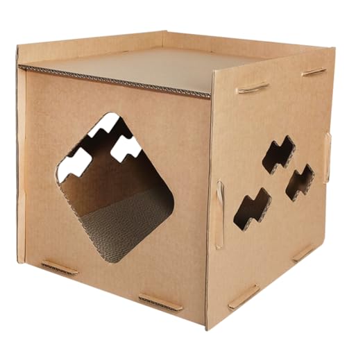 FOMIYES Katzenkratzbrett und -Set Katzenkratzbox Aus Karton Mehrzweck-katzenspielzeug FOMIYES Katzenkratzbrett und -Set Katzenkratzbox Aus Karton Mehrzweck-katzenspielzeug von FOMIYES