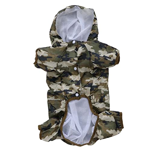 FOMIYES Hunderegenmantel Mit Kapuze Haustierregen Für Hunde Regenmantel Für Modische Regenjacke Größe 2XL FOMIYES Hunderegenmantel Mit Kapuze Haustierregen Für Hunde Regenmantel Für Modische Regenjacke Größe 2XL von FOMIYES