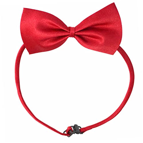 FOMIYES Verstellbare Krawatte Mit Schleife Für Haustier Hund Katze Modisches Halsband Rot Aus Polyester-Baumwolle FOMIYES Verstellbare Krawatte Mit Schleife Für Haustier Hund Katze Modisches Halsband Rot Aus Polyester-Baumwolle von FOMIYES
