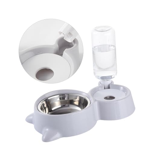 FOMIYES automatisches Trinken Hundefutter Katzenwasser Katzennäpfe Katzennapf Futternapf für Haustiere Haustiernapf USB Hundenapf Geschirr Wasserspender Automatischer Trinkbrunnen von FOMIYES