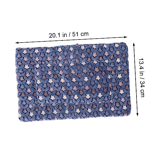 FOMIYES Decke für Hund und Katze Weiche und Warme Fleecematratze 51 X 34 cm Sternendesign FOMIYES Decke für Hund und Katze Weiche und Warme Fleecematratze 51 X 34 cm Sternendesign von FOMIYES