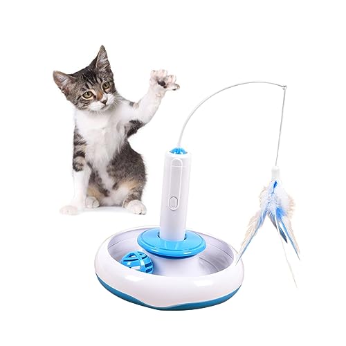 FOMIYES Spielzeug Haustiere automatisch Katzen-Teaser elektrisch Zauberstab rotieren FOMIYES Spielzeug Haustiere automatisch Katzen-Teaser elektrisch Zauberstab rotieren von FOMIYES