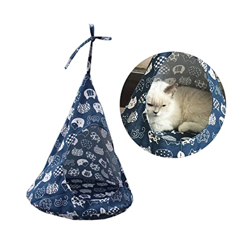 FOMIYES Katzenhängematte Mit Katzenmotiv Hängebett Für Haustiere Katzenbett Für Hauskatzen Größe S Katzenbett Hängematte Hängehängematte Für Haustiere FOMIYES Katzenhängematte Mit Katzenmotiv Hängebett Für Haustiere Katzenbett Für Hauskatzen Größe S Katzenbett Hängematte Hängehängematte Für Haustiere von FOMIYES