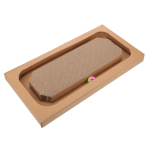 FOMIYES Kratzbaum Für Katzen Kratzunterlage Für Katzen Mit Ball Katzenkratzlounge Katze Kratzmatte Katzenbett Aus Pappe Kratzbaum Aus Pappe Pappcouch Dribbeln Wellpapier Katzenkratzer FOMIYES Kratzbaum Für Katzen Kratzunterlage Für Katzen Mit Ball Katzenkratzlounge Katze Kratzmatte Katzenbett Aus Pappe Kratzbaum Aus Pappe Pappcouch Dribbeln Wellpapier Katzenkratzer von FOMIYES