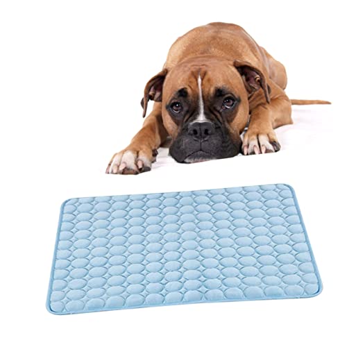 FOMIYES Kühlkissen für Haustiere Selbstkühlende Hundedecke 70 X 56 cm Atmungsaktive Matte Kühlendes Ruhekissen für Katzen und Hunde FOMIYES Kühlkissen für Haustiere Selbstkühlende Hundedecke 70 X 56 cm Atmungsaktive Matte Kühlendes Ruhekissen für Katzen und Hunde von FOMIYES