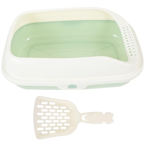 1 Set Katzentoilettenbehälter Halboffene Katzentoilette Katzenbedarf Kratzbaum Katzentoilette Mit Haubenentriegelung Offener Typ Katzentoilette Haustiertoilette FONDOTIN 1 Set Katzentoilettenbehälter Halboffene Katzentoilette Katzenbedarf Kratzbaum Katzentoilette Mit Haubenentriegelung Offener Typ Katzentoilette Haustiertoilette FONDOTIN von FONDOTIN