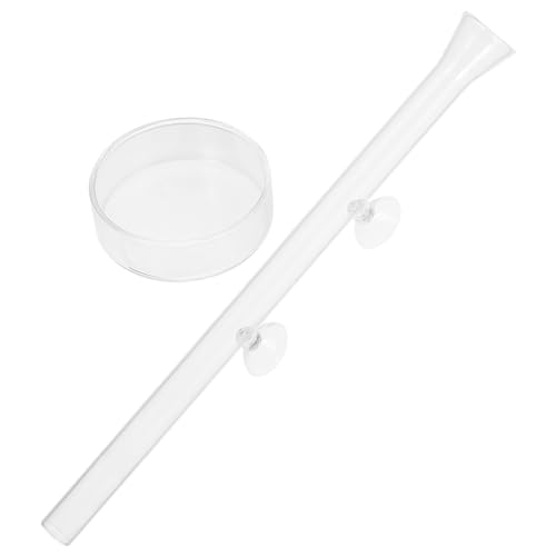 FONDOTIN 1 Fütterungssonde für Fischbecken Garnele Aquarium und Ständer groß automatische futterstation Aquarium Futterautomat Aquarium Zufuhrrohr und Platte transparenter Futterspender FONDOTIN 1 Fütterungssonde für Fischbecken Garnele Aquarium und Ständer groß automatische futterstation Aquarium Futterautomat Aquarium Zufuhrrohr und Platte transparenter Futterspender von FONDOTIN