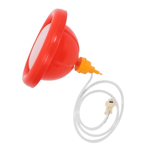 FONDOTIN 1 Satz Automatische Tränke für Hühner Geflügeltränke Wasserversorgung für Geflügel Tränke für Geflügel Tränke und Futterstation für Küken Entenwasserer Tränke für Küken pp rot FONDOTIN 1 Satz Automatische Tränke für Hühner Geflügeltränke Wasserversorgung für Geflügel Tränke für Geflügel Tränke und Futterstation für Küken Entenwasserer Tränke für Küken pp rot von FONDOTIN