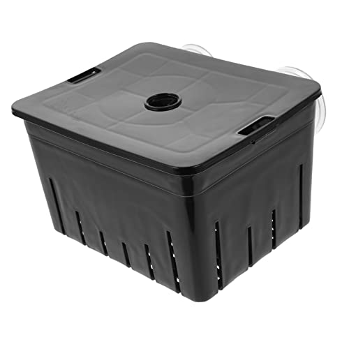 FONDOTIN 1 Satz Brutkasten Für Aquarien Bausatz Tank Aquariumdeckel Aquarium-fischtrenner Reptilien Inkubator Zubehör Für Aquarien Luft Brutkasten Für Reptilieneier Haken Black Plastik FONDOTIN 1 Satz Brutkasten Für Aquarien Bausatz Tank Aquariumdeckel Aquarium-fischtrenner Reptilien Inkubator Zubehör Für Aquarien Luft Brutkasten Für Reptilieneier Haken Black Plastik von FONDOTIN