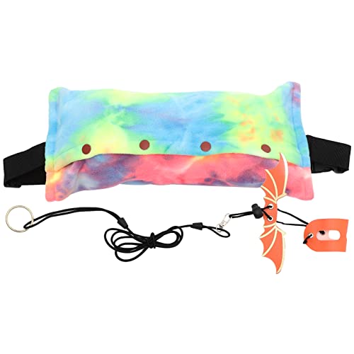FONDOTIN 1 Satz Eidechsentasche pet Backpack Reptilien zubehör Schlangenhaken Tragetuch für Babys Vlies Bartagamenträger für den Außenbereich Outdoor-Tragetasche für Reptilien Leder Rosa von FONDOTIN