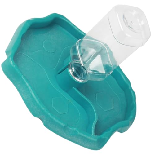 FONDOTIN Automatischer Wasserspender Für Reptilien Tragbarer Reptilien-tränker Futter- Und Wassernapf Für Eidechsen Futternapf Für Schildkröten Futternapf Für Reptilien von FONDOTIN