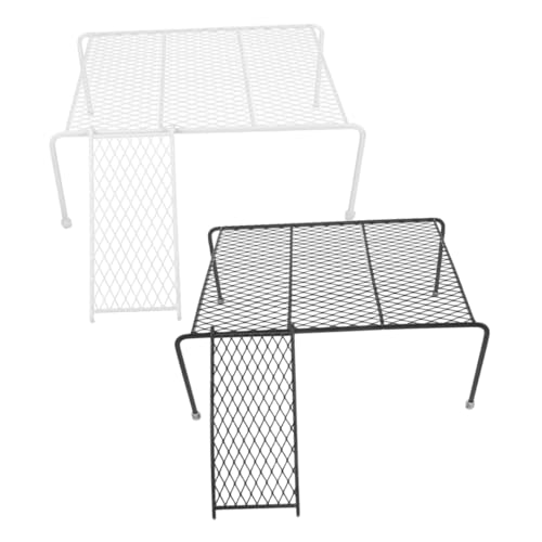 FONDOTIN 1 Satz Futterständer für Haustiere Haustier Platte Hühner Coupe Zupfer Hahn Rutin Chicken Landscape-Plattform Eisengittergestell lustiges Rutin-Huhn- Bauernregal von FONDOTIN