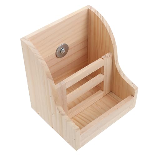 FONDOTIN Heuraufe Aus Holz Für Kleintiere Futterspender Für Hasen Und Meerschweinchen Glatt FONDOTIN Heuraufe Aus Holz Für Kleintiere Futterspender Für Hasen Und Meerschweinchen Glatt von FONDOTIN