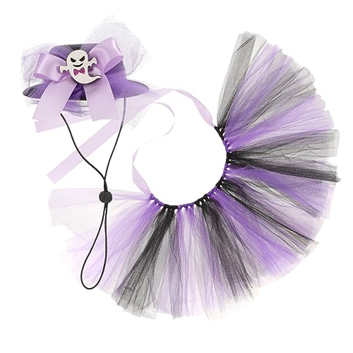 FONDOTIN Bequemes und atmungsaktives Halloween-Haustier-Tutu-Rock-Kostümset für Hunde und Katzen FONDOTIN Bequemes und atmungsaktives Halloween-Haustier-Tutu-Rock-Kostümset für Hunde und Katzen von FONDOTIN