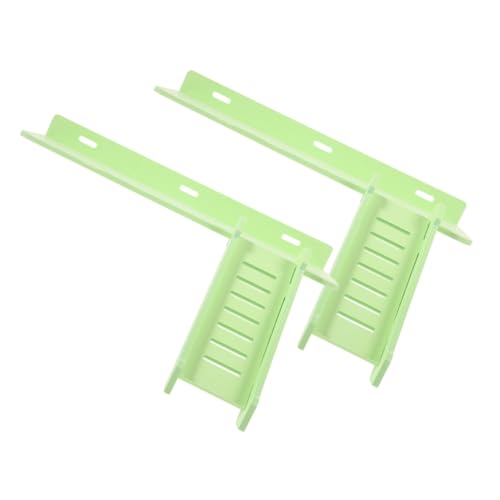 FONDOTIN 1 Satz Hamster- Klettern Haustiere Plattformen Chinchilla klein Hamster Hamster Spielplatz Plattform für Haustierhamster Käfig-Landschaftsständer PVC Green FONDOTIN 1 Satz Hamster- Klettern Haustiere Plattformen Chinchilla klein Hamster Hamster Spielplatz Plattform für Haustierhamster Käfig-Landschaftsständer PVC Green von FONDOTIN