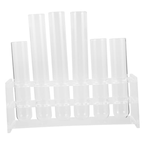 FONDOTIN Pflanzenstarter-glasröhren 1 Satz Vermehrungs-reagenzglas Für Zuhause Schreibtisch Tisch Küchendekor FONDOTIN Pflanzenstarter-glasröhren 1 Satz Vermehrungs-reagenzglas Für Zuhause Schreibtisch Tisch Küchendekor von FONDOTIN