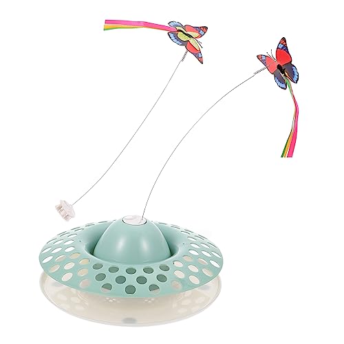 FONDOTIN 1 Satz Katzenspielzeug interaktiv Kätzchenspielzeug für Wohnungskatzen Haustier Interactive cat Toy beschäftigungsspielzeug für Katzen Katzen-Teaser- Wohnkultur Abs Green von FONDOTIN