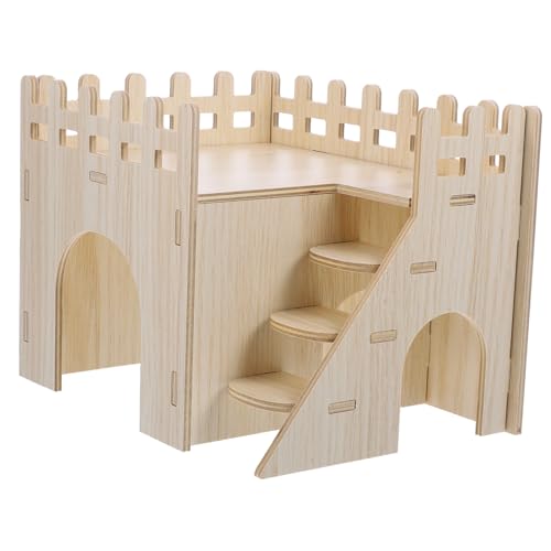 FONDOTIN 1 Satz Meerschweinchen-Labyrinth Huhn Multi Groß Kleintier-wohnhütte Hund Frettchen Meerschweinchen Heu Ratten Meerschweinchenhaus Schildkröte Hamsterkäfig Hase Hölzern FONDOTIN 1 Satz Meerschweinchen-Labyrinth Huhn Multi Groß Kleintier-wohnhütte Hund Frettchen Meerschweinchen Heu Ratten Meerschweinchenhaus Schildkröte Hamsterkäfig Hase Hölzern von FONDOTIN