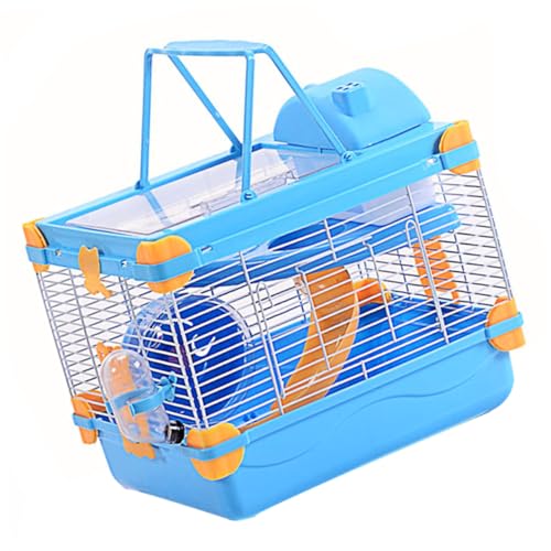 FONDOTIN 1 Satz Schlosshamsterkäfig Nagetier Fangen Hamster Gehege Im Freien Großer Käfig Hamsterbettwäsche Zubehör Für Meerschweinchen Zubehör Für Kleine Haustierkäfige Liner Acryl Blue FONDOTIN 1 Satz Schlosshamsterkäfig Nagetier Fangen Hamster Gehege Im Freien Großer Käfig Hamsterbettwäsche Zubehör Für Meerschweinchen Zubehör Für Kleine Haustierkäfige Liner Acryl Blue von FONDOTIN