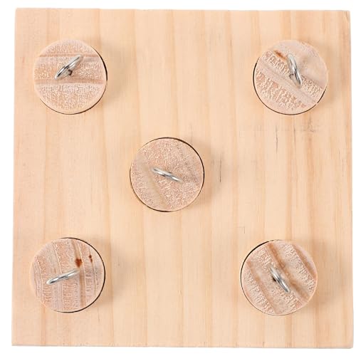 FONDOTIN Papagei-trainingsspielzeug-Set Aus Holz Vogel-Puzzle-Spielzeug Haustier-zubehör Für Nymphensittiche FONDOTIN Papagei-trainingsspielzeug-Set Aus Holz Vogel-Puzzle-Spielzeug Haustier-zubehör Für Nymphensittiche von FONDOTIN