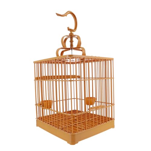 FONDOTIN 1 Satz Vogelkäfig Buche Outdoor-Deko-Froschfigur Birdcage Accessoire PE-Schlauch großes vogelhaus The Big Bird cage quadratischer Papageienkäfig Heimtierbedarf Plastik FONDOTIN 1 Satz Vogelkäfig Buche Outdoor-Deko-Froschfigur Birdcage Accessoire PE-Schlauch großes vogelhaus The Big Bird cage quadratischer Papageienkäfig Heimtierbedarf Plastik von FONDOTIN
