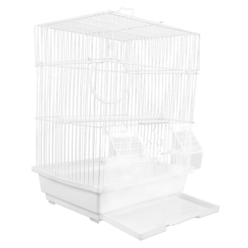 FONDOTIN Vogeltransporter-Reisekäfig tragbares Papageienkäfig-Set Vogel-Papageienkäfig aus Eisen und Kunststoff Vogeltransporter für den Außenbereich Vogelkäfige für zu Hause FONDOTIN Vogeltransporter-Reisekäfig tragbares Papageienkäfig-Set Vogel-Papageienkäfig aus Eisen und Kunststoff Vogeltransporter für den Außenbereich Vogelkäfige für zu Hause von FONDOTIN