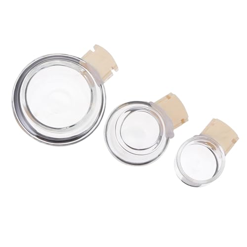 FONDOTIN 1 Satz Vogelschale Tasse Badewanne Vogel Badewanne Für Vögel Vogel Wasserschale Transparenter Vogelfutterbecher Vogelkäfig-wassernapf Vogelbäder Vogelbad Vogelgerichte Mi Glas von FONDOTIN