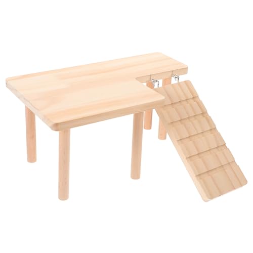 FONDOTIN 1satz Hamster Kletterleiter Aus Holz Robuste Plattform Mit Rampe Für Kleintierkäfige Fördert Bewegung Und Koordination Für Hamster Und Andere Nager Langlebiges Material Für FONDOTIN 1satz Hamster Kletterleiter Aus Holz Robuste Plattform Mit Rampe Für Kleintierkäfige Fördert Bewegung Und Koordination Für Hamster Und Andere Nager Langlebiges Material Für von FONDOTIN