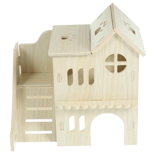 FONDOTIN Aussengehege Für Meerschweinchen 1 Set Hamsterhaus Mit Rampe Dekoratives Und Gemütliches Versteck Für Kleine Nagetiere Ideal Als Schlafplatz Und Spielbereich Für Hamster Und Andere Kleintiere FONDOTIN Aussengehege Für Meerschweinchen 1 Set Hamsterhaus Mit Rampe Dekoratives Und Gemütliches Versteck Für Kleine Nagetiere Ideal Als Schlafplatz Und Spielbereich Für Hamster Und Andere Kleintiere von FONDOTIN