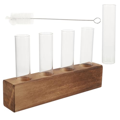 FONDOTIN 1 Set Pflanzenvermehrungsstation Aus Mit Glas Reagenzgläsern Dekorative Pflanzgefäße Für Das Heimbüro Zur Anzucht Und Präsentation Von Pflanzen FONDOTIN 1 Set Pflanzenvermehrungsstation Aus Mit Glas Reagenzgläsern Dekorative Pflanzgefäße Für Das Heimbüro Zur Anzucht Und Präsentation Von Pflanzen von FONDOTIN