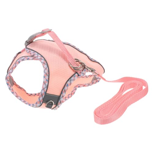 FONDOTIN Hundewelpen 1 Set Reflektierendes Hundegeschirr Hundegeschirr Hundeweste Kleines Geschirr Für Hunde Welpengeschirr Für Kleine Hunde Hundezubehör Welpenwestengeschirr Tragbares von FONDOTIN