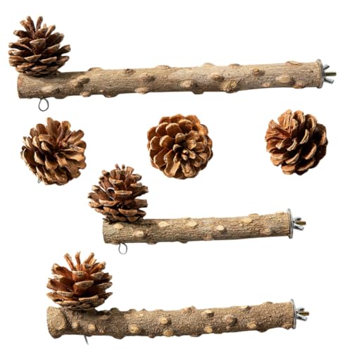 FONDOTIN Vogeldekorationen 1 Set Vogelspielzeug Vogelsitzstange Spielzeug Für Vögel Sittichkäfig-Zubehör Wellensittichkäfig-Zubehör Vogeldekoration Vogelspielzeug Holzspielzeug Ständer Für FONDOTIN Vogeldekorationen 1 Set Vogelspielzeug Vogelsitzstange Spielzeug Für Vögel Sittichkäfig-Zubehör Wellensittichkäfig-Zubehör Vogeldekoration Vogelspielzeug Holzspielzeug Ständer Für von FONDOTIN