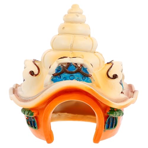 FONDOTIN 1pc Aquarium Dekoration Harz Handwerk Hideout Cave Statue Für Reptil Aquarium von FONDOTIN