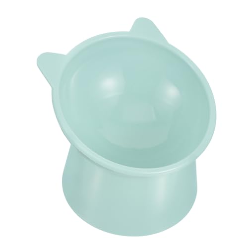 FONDOTIN 1 Stück Geneigter Futternapf pet Water Bowl pet Supplies Kreativer Haustierfutterspender Dog Bowls kalanchoe Katzengericht Katzenfutter Heimtierbedarf Wasserversorger Plastik Green von FONDOTIN