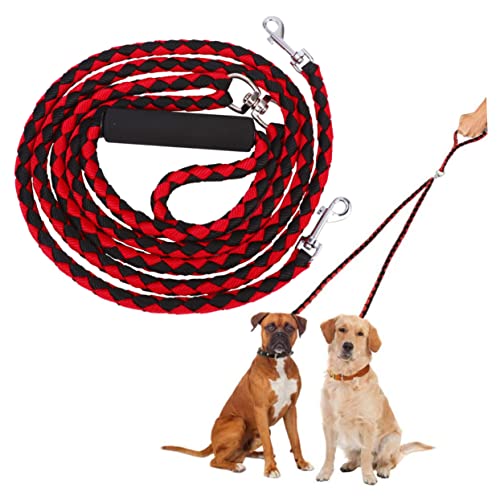 FONDOTIN 1 Stück Haustierleine für das Training Seil Leine für große Hunde Hundeseil geformt Dual pet Supplies hundebedarf hundezubehör Hundetraining führen Trainingsleine für Hunde Black FONDOTIN 1 Stück Haustierleine für das Training Seil Leine für große Hunde Hundeseil geformt Dual pet Supplies hundebedarf hundezubehör Hundetraining führen Trainingsleine für Hunde Black von FONDOTIN
