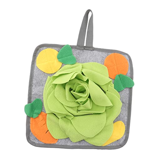 FONDOTIN Kaninchen Schnüffelmatte Interaktive Futtermatte für Kleintiere rutschfest für Futter und Spielzeugversteck FONDOTIN Kaninchen Schnüffelmatte Interaktive Futtermatte für Kleintiere rutschfest für Futter und Spielzeugversteck von FONDOTIN