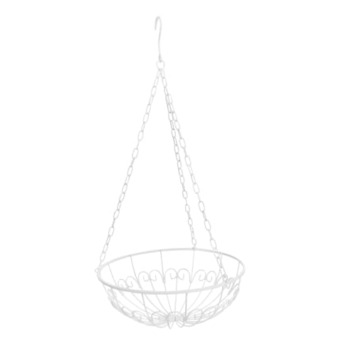 FONDOTIN 1 Stück Moderner Blumentopf Retro hängender Blumentopf Pflanzen Körbe rustikal Hängender Topf bürodeko küchendekoration innehalten White Out Hanging Pflanzer Blumenkorb Eisen Weiß FONDOTIN 1 Stück Moderner Blumentopf Retro hängender Blumentopf Pflanzen Körbe rustikal Hängender Topf bürodeko küchendekoration innehalten White Out Hanging Pflanzer Blumenkorb Eisen Weiß von FONDOTIN