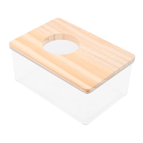 FONDOTIN 1 Stück Schachtel Sandbad für Hamster Hamstersand Chinchilla-Bad Produkt Hamster Toilette Hamster klo Haustier hamsterkäfig transparentes Badezimmer Sandbadewanne Graben hölzern FONDOTIN 1 Stück Schachtel Sandbad für Hamster Hamstersand Chinchilla-Bad Produkt Hamster Toilette Hamster klo Haustier hamsterkäfig transparentes Badezimmer Sandbadewanne Graben hölzern von FONDOTIN