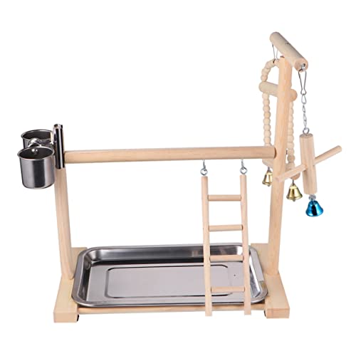FONDOTIN 1 Stück Vögel schaukeln Wobble fliegenwedeler Vogelhängespielzeug Bird Toys vogelkäfig zubehör Spielplatz Papagei lustig hängend Stand Vogelständer Bambus Beige FONDOTIN 1 Stück Vögel schaukeln Wobble fliegenwedeler Vogelhängespielzeug Bird Toys vogelkäfig zubehör Spielplatz Papagei lustig hängend Stand Vogelständer Bambus Beige von FONDOTIN