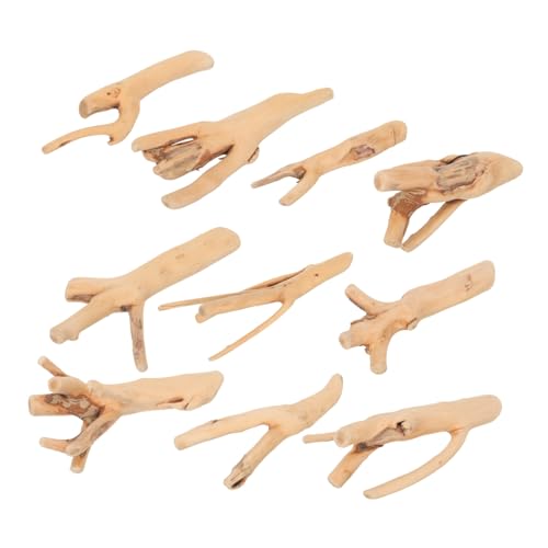 FONDOTIN 10 Stück Aquarium Unterwasser Holzkoralle Dekorativ Kleine Aquariumhöhle Aquarium Treibholzscheit Fischtank Aquarium Sand Lebende Aquariumpflanzen Aquarium FONDOTIN 10 Stück Aquarium Unterwasser Holzkoralle Dekorativ Kleine Aquariumhöhle Aquarium Treibholzscheit Fischtank Aquarium Sand Lebende Aquariumpflanzen Aquarium von FONDOTIN