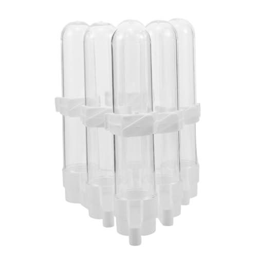 FONDOTIN 10 Stück Automatischer Papageien Wasserspender Trinkflasche aus Robustem PP Kunststoff Tropffrei für Wellensittiche Nymphensittiche und Kleine Vögel Vogelkäfig Zubehör FONDOTIN 10 Stück Automatischer Papageien Wasserspender Trinkflasche aus Robustem PP Kunststoff Tropffrei für Wellensittiche Nymphensittiche und Kleine Vögel Vogelkäfig Zubehör von FONDOTIN