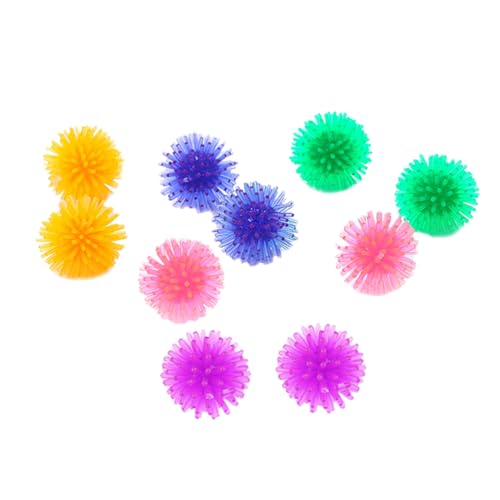 FONDOTIN 10stücke Interaktive Katzenspielzeuge Weiche Stachelige Bälle Für Katzen Farben Zufällig Spielzeug Und Stressabbau FONDOTIN 10stücke Interaktive Katzenspielzeuge Weiche Stachelige Bälle Für Katzen Farben Zufällig Spielzeug Und Stressabbau von FONDOTIN