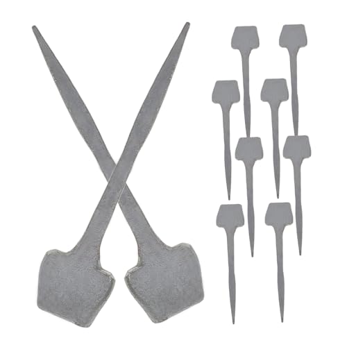 FONDOTIN 10 Stück Pferdehufnägel Pferdefixatoren Pferdekessel Nagel Für Pferdegeschirr Pferdeausrüstung Aus Metall Eiserne Hufnägel Silver Eisen von FONDOTIN