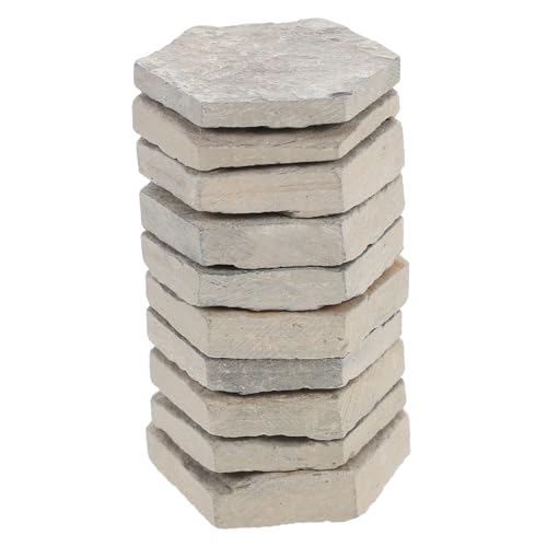 FONDOTIN 10 Stück Natürliche Felsscheiben Für Schildkröten-Docks Zum Klettern Im Aquarium Reptilien-Terrarium- FONDOTIN 10 Stück Natürliche Felsscheiben Für Schildkröten-Docks Zum Klettern Im Aquarium Reptilien-Terrarium- von FONDOTIN