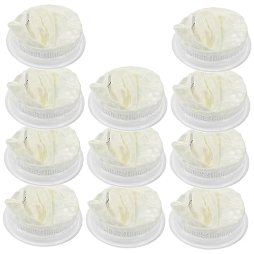 FONDOTIN Ersatz-Pads Für Aquarien 11 Stück 3D-waben-aquariumsocken Waschbarer Schwamm Aquarium-zubehör von FONDOTIN