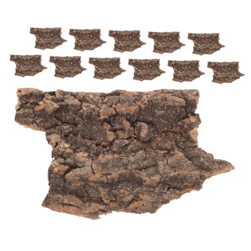 FONDOTIN 12 Stück Reptilienbaumrinde Für Terrarium-Hintergrund Und Kletterdekoration, Aquarium-Dekoration, Reptilien-Tank-zubehör, Schlangen-Tank-zubehör von FONDOTIN