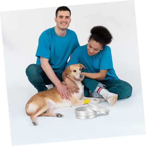 FONDOTIN 12 Stück Teiliges Hundegeruchstrainingsset Aluminium Duftbehälter mit Belüftungslöchern Sicherer Geruchstrainingskasten für Nasenarbeit Stressabbau und Ausbildung Kleiner bis von FONDOTIN