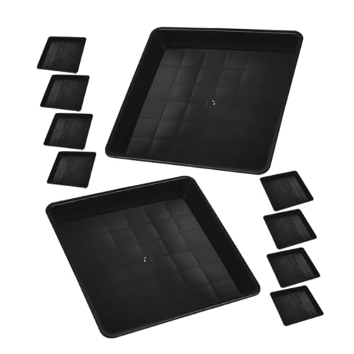 FONDOTIN 15 Stück Bodenplatte für Blumentöpfe pflanzenpflege pflanzenschutz Pflanzenaufzucht Pflanzentopf mit Ständer Korb Multi Topfpflanzenschalen Pflanzenuntersetzer für drinnen pp Black FONDOTIN 15 Stück Bodenplatte für Blumentöpfe pflanzenpflege pflanzenschutz Pflanzenaufzucht Pflanzentopf mit Ständer Korb Multi Topfpflanzenschalen Pflanzenuntersetzer für drinnen pp Black von FONDOTIN