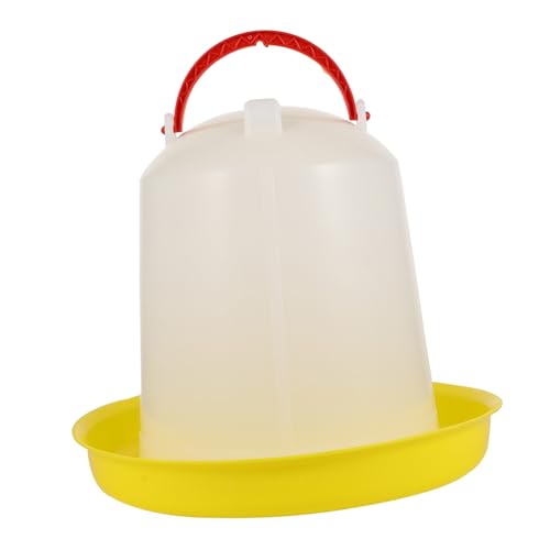 FONDOTIN 1Satz Automatischer Geflügel Wasserspender Mit Kapazität Nachfüllbarer Wassertrinker Für Hühner Und Gänse Und Auslaufsicher Für Tierhaltung FONDOTIN 1Satz Automatischer Geflügel Wasserspender Mit Kapazität Nachfüllbarer Wassertrinker Für Hühner Und Gänse Und Auslaufsicher Für Tierhaltung von FONDOTIN