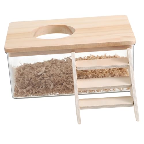 FONDOTIN Badezubehör Sandbadbehälter Für Haustiere Mit Leiter Hamstersubstratbox Katzentoilette Für Kleintiere Vielseitig Einsetzbar Für Einfaches Beobachtungsbaden FONDOTIN Badezubehör Sandbadbehälter Für Haustiere Mit Leiter Hamstersubstratbox Katzentoilette Für Kleintiere Vielseitig Einsetzbar Für Einfaches Beobachtungsbaden von FONDOTIN